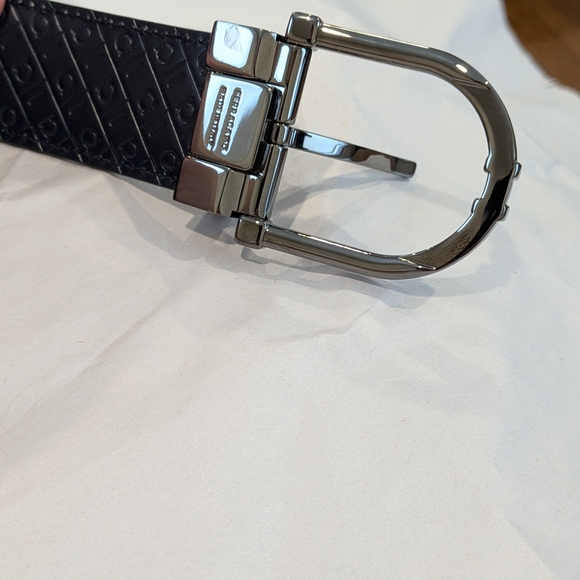 Salvatore Ferragamo Black Leather Belt - Picture 4 of 5